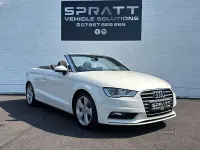 Used Audi A3 Cabriolet Sport 2015 White Cabriolet