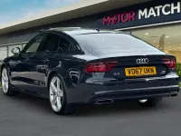 Used Audi A7 Black Edition 2017 Blue Hatchback