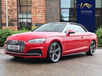 Used Audi A5 Cabriolet S-Line 190 HP (139 kW) 2019 Red Cabriolet