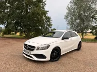Used Mercedes A200 AMG line 2017 White Hatchback