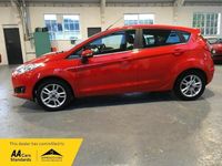 Used Ford Fiesta Zetec 2015 Red Hatchback