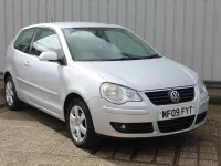 Used VW Polo Match 60 HP (44 kW) 2009 Silver Hatchback