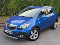 Used Vauxhall Mokka S 136 HP (100 kW) 2015 Blue SUV