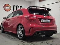 Used Mercedes A160 AMG line 102 HP (75 kW) 2018 Red Hatchback