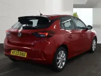 Used Vauxhall Corsa Design Edition 98 HP (72 kW) 2023 Red Hatchback