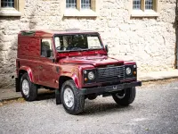 Used Land Rover Defender 2000 Red SUV