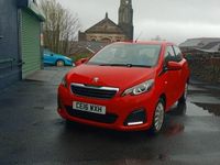 Begagnad Peugeot 108 Active 68 HK (50 kW) 2016 Röd Halvkombi
