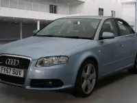 Used Audi A4 S-Line 2007 Blue Sedan