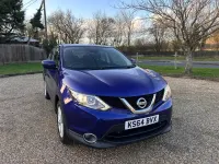 Second-hand Nissan Qashqai Acenta 115 CP (84 kW) 2015 Albastru SUV