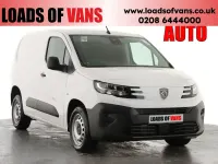 New Peugeot Partner 131 HP (96 kW) 2025 White MPV