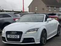 Used Audi TT Roadster Black Edition 211 HP (155 kW) 2013 White Cabriolet