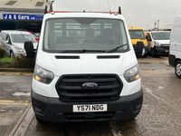 Used Ford Transit S 130 HP (95 kW) 2021 White Cabriolet