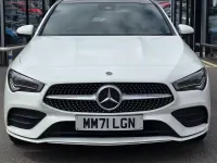Used Mercedes CLA250e AMG Line Premium Plus 218 HP (160 kW) 2022 White Coupe