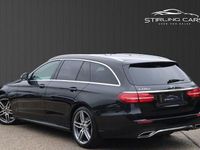 Used Mercedes E220 AMG line 194 HP (142 kW) 2017 Black Estate