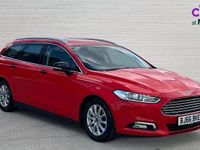 Used Ford Mondeo Zetec 120 HP (88 kW) 2016 Red Estate
