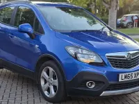 Used Vauxhall Mokka 137 HP (100 kW) 2015 Blue SUV