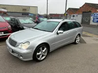 Used Mercedes C220 Avantgarde 150 HP (110 kW) 2006 Silver Estate