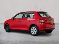 Used Skoda Fabia 60 HP (44 kW) 2018 Red Hatchback