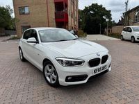 Used BMW 118 Sport Line 135 HP (99 kW) 2015 White Hatchback
