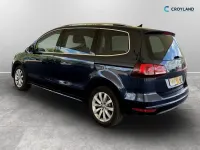 Usado VW Sharan SEL 150 HP (110 kW) 2017 Azul Monovolume