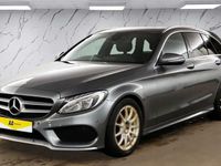 Used Mercedes C220 AMG line 170 HP (125 kW) 2017 Grey Estate