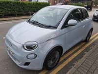 Used Fiat 500e Icon 86 kW (118 HP) 2022 Blue Hatchback