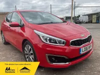 Używany Kia Ceed 2016 Czerwony Hatchback