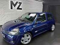 Used Renault Clio II 172 HP (126 kW) 2003 Blue Hatchback
