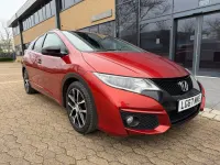 Begagnad Honda Civic Sport 120 HK (88 kW) 2017 Röd Kombi