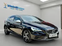 Used Volvo V40 R-Design 150 HP (110 kW) 2018 Black Hatchback