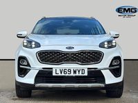 Used Kia Sportage 174 HP (127 kW) 2019 Fusion white SUV