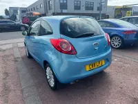 Begagnad Ford Ka Zetec 69 HK (50 kW) 2011 Blå Halvkombi
