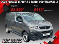 used Peugeot Expert 2.0 BLUEHDI PROFESSIONAL L1 5d 121 BHP DAB, PLYLINED, AUTO LIGHTS & WIPERS