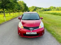 Used Nissan Note Tekna 110 HP (80 kW) 2010 Red Hatchback