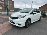 Used Nissan Note S 98 HP (72 kW) 2014 White Hatchback