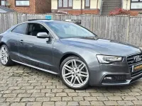 Used Audi A5 S-Line 221 HP (162 kW) 2015 Grey Coupe