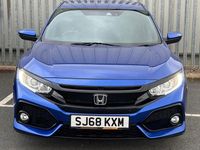 Used Honda Civic SR 126 HP (92 kW) 2018 Blue Hatchback