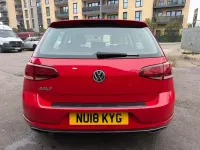 Used VW Golf VII SE 2018 Red Hatchback