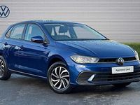 Used VW Polo Life 95 HP (69 kW) 2023 Blue Hatchback