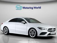 Used Mercedes CLA200 AMG line 161 HP (118 kW) 2019 White Coupe