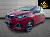 Used Peugeot 108 82 HP (60 kW) 2014 Red Hatchback