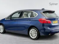Used BMW 218 Active Tourer Luxury Line 134 HP (98 kW) 2017 Blue MPV