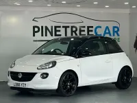 Used Vauxhall Adam S 70 HP (51 kW) 2017 White Hatchback