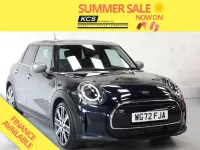 Used Mini Cooper Exclusive 136 HP (100 kW) 2022 Blue/black Hatchback