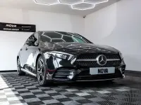 Used Mercedes A180 AMG line 116 HP (85 kW) 2019 Black Hatchback