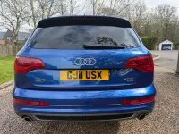 Begagnad Audi Q7 S-Line 2011 Blå SUV