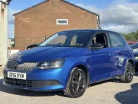 Used Skoda Fabia Colour Edition 2016 Blue Hatchback