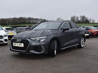 Begagnad Audi A3 S-Line 110 HK (80 kW) 2022 Grå Sedan