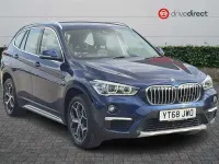 Used BMW X1 xLine 190 HP (139 kW) 2018 Blue SUV