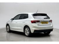 Used Skoda Fabia SE L 85 HP (62 kW) 2025 Moon white metallic Hatchback